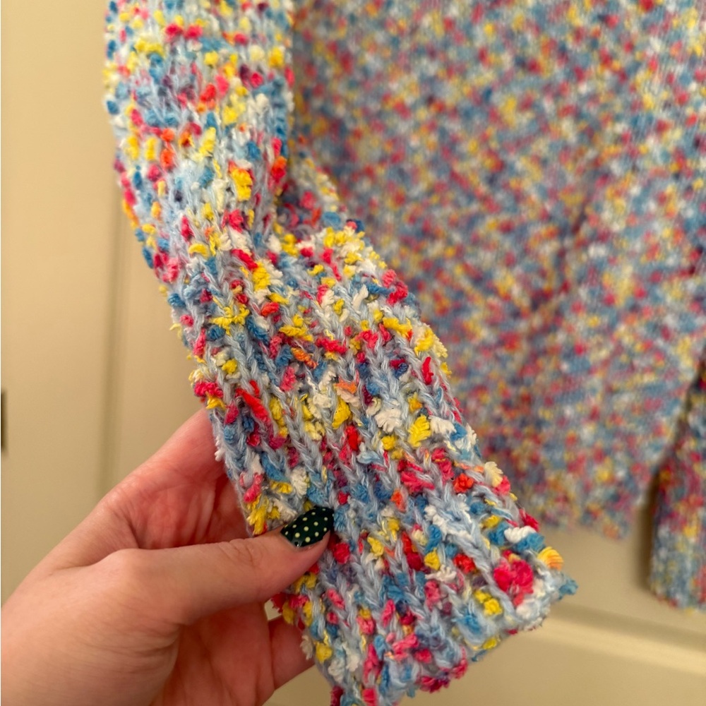 Source Unknown Multicolor Knit Sweater - image 4